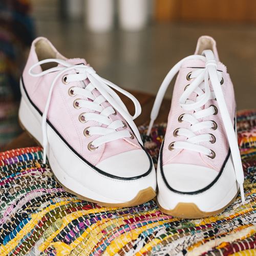 FRASSETO BASKETS BASSES femme collection Printemps t 2022 Rose